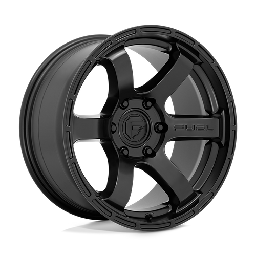Fuel Offroad D766 RUSH Satin Black 18x9 +1 5x127mm 71.5mm - Wheelwiz