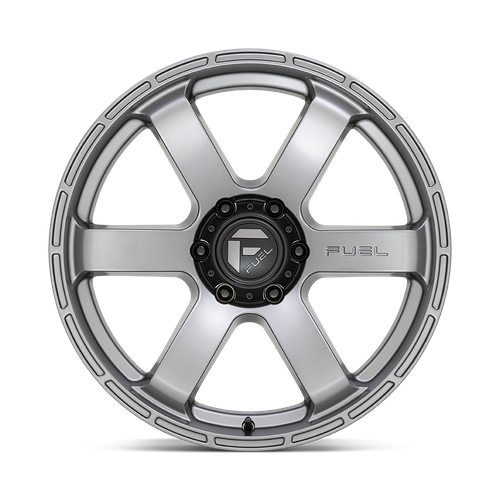 Fuel Offroad D767 RUSH Matte Gun Metal 20x9 +1 6x139.7mm 106.1mm