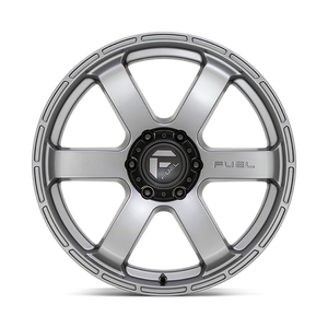 Fuel Offroad D767 RUSH Matte Gun Metal 20x9 +1 6x139.7mm 106.1mm