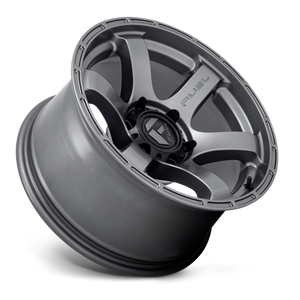 Fuel Offroad D767 RUSH Matte Gunmetal 17x9 -12 6x139.7mm 106.1mm