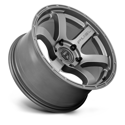 Fuel Offroad D767 RUSH Matte Gunmetal 18x9 +1 6x139.7mm 106.1mm - Wheelwiz