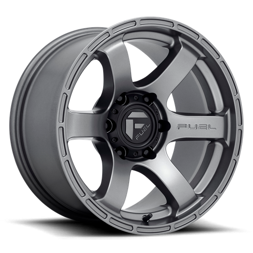 Fuel Offroad D767 RUSH Matte Gunmetal 17x9 -12 6x139.7mm 106.1mm