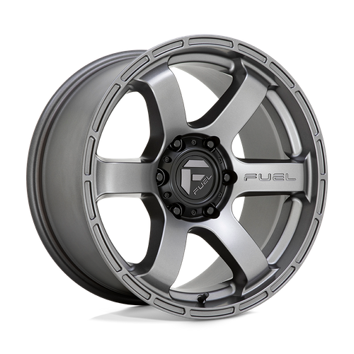 Fuel Offroad D767 RUSH Matte Gun Metal 18x9 +20 6x135mm 87.1mm - Wheelwiz