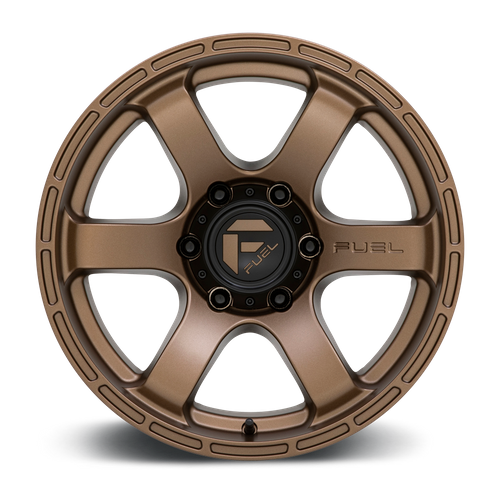 Fuel Offroad D768 RUSH Matte Bronze 17x9 -12 6x139.7mm 106.1mm