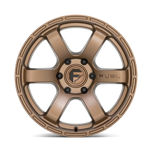 Fuel Offroad D768 RUSH Matte Bronze 18x9 +1 6x139.7mm 106.1mm - Wheelwiz