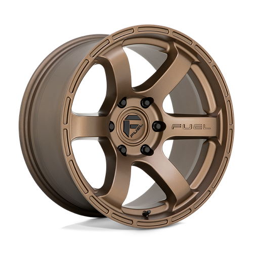 Fuel Offroad D768 RUSH Matte Bronze 18x9 +1 6x139.7mm 106.1mm - Wheelwiz