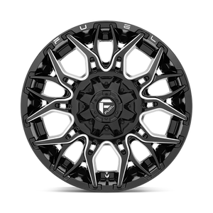 Fuel Offroad D769 TWITCH Glossy Black Milled 20x9 +1 5x139.7|5x150mm 110.1mm