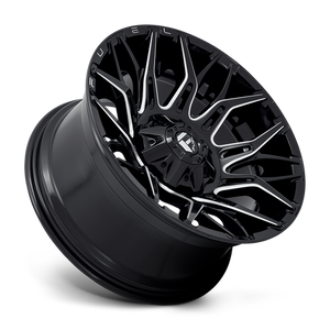 Fuel Offroad D769 TWITCH Glossy Black Milled 20x10 -18 6x135|6x139.7mm 106.1mm