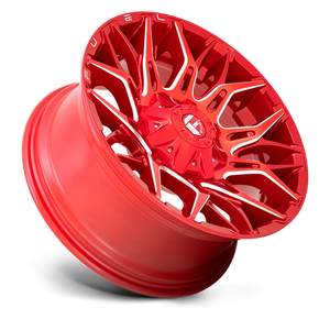 Fuel Offroad D771 TWITCH Candy Red Milled 22x12 -44 8x170mm 125.1mm