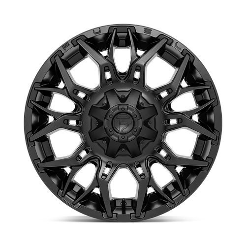 Fuel Offroad D772 TWITCH Blackout 20x9 +1 5x139.7|5x150mm 110.1mm