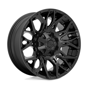 Fuel Offroad D772 TWITCH Blackout 22x12 -44 8x180mm 124.2mm - Wheelwiz