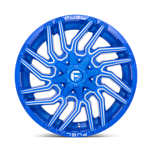 Fuel Off-road D774 ANODIZED BLUE MILLED 20x9 +1 8x180mm 124.2mm