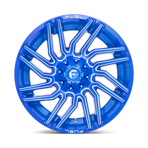Fuel Offroad D774 TYPHOON Anodized Blue Milled 22x12 -44 8x165.1mm 125.1mm