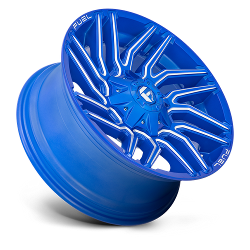 Fuel Off-road D774 ANODIZED BLUE MILLED 20x9 +1 8x180mm 124.2mm