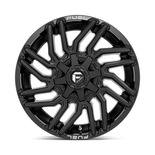 Fuel Offroad D776 TYPHOON Gloss Black 22x12 -44 6x135|6x139.7mm 106.1mm