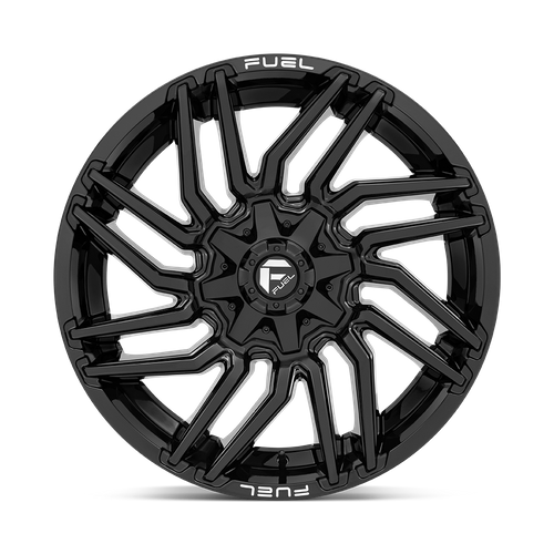 Fuel Offroad D776 TYPHOON Gloss Black 22x10 -18 8x165.1mm 125.1mm