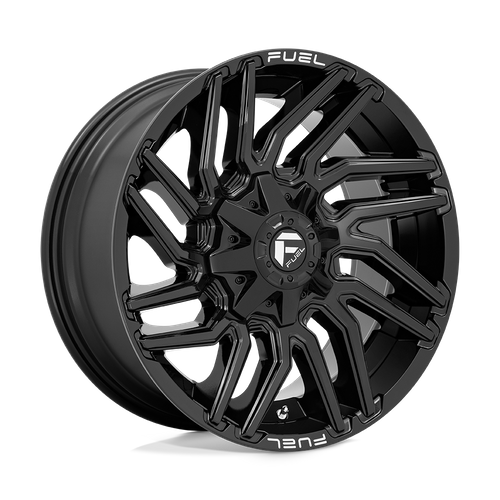 Fuel Offroad D776 TYPHOON Gloss Black 20x9 +1 8x165.1mm 125.1mm