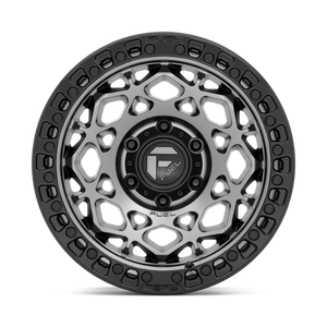 Fuel Offroad D784 UNIT Gunmetal W/ Matte Black Ring 17x9 +1 6x139.7mm 106.1mm