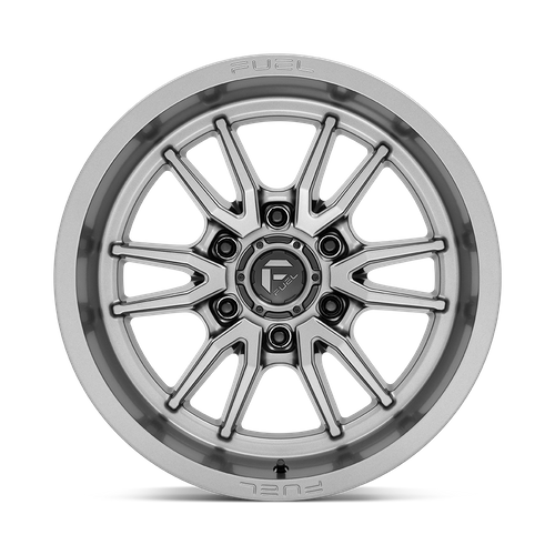 Fuel Offroad D789 CLASH Gunmetal 18x9 -12 6x139.7mm 106.1mm