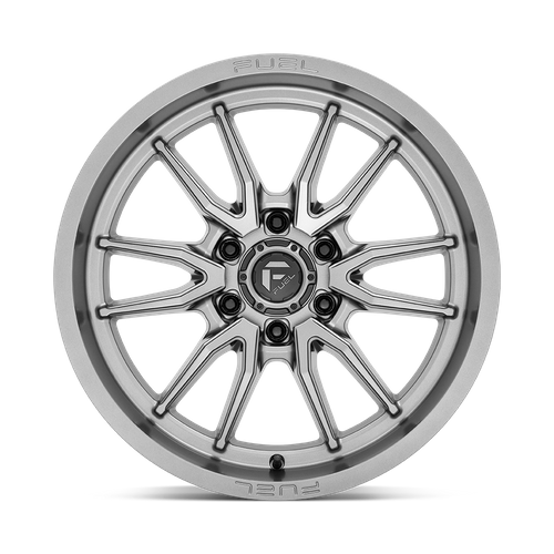 Fuel Offroad D789 CLASH Gunmetal 20x9 +1 6x139.7mm 106.1mm - Wheelwiz