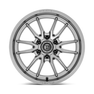 Fuel Offroad D789 CLASH Gunmetal 20x9 +1 6x139.7mm 106.1mm - Wheelwiz