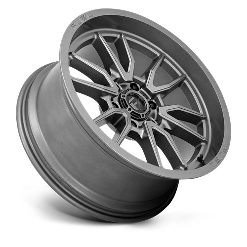 Fuel Offroad D789 CLASH Gunmetal 20x9 +1 6x139.7mm 106.1mm - Wheelwiz