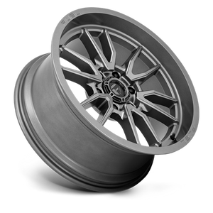 Fuel Offroad D789 CLASH Gunmetal 20x9 +1 6x139.7mm 106.1mm - Wheelwiz