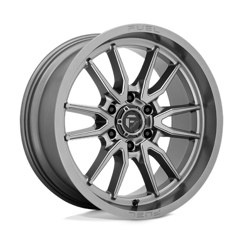 Fuel Offroad D789 CLASH Gunmetal 20x9 +1 6x139.7mm 106.1mm - Wheelwiz