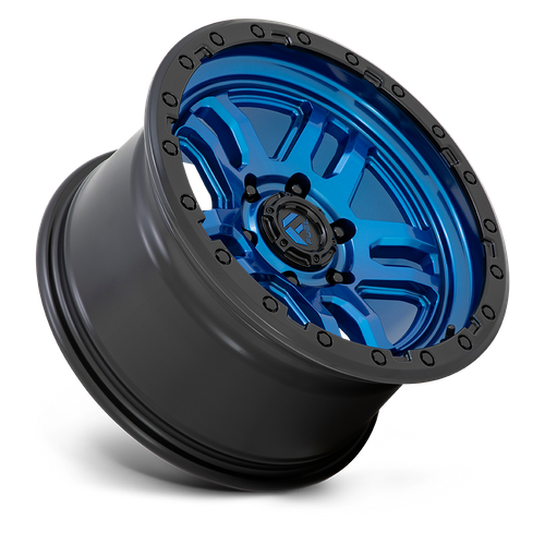 Fuel Offroad D790 AMMO Blue W/ Black Lip 17x9 -12 5x127mm 71.5mm