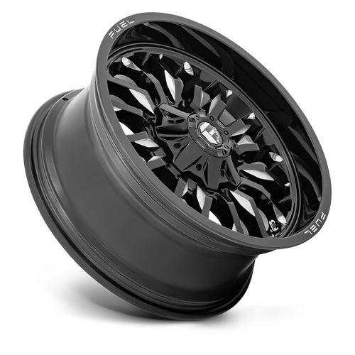 Fuel Offroad D795 ARC Gloss Black Milled 20x9 +1 8x165.1mm 125.1mm
