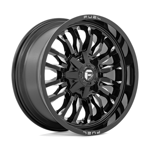 Fuel Offroad D795 ARC Gloss Black Milled 20x9 +1 8x170mm 125.1mm