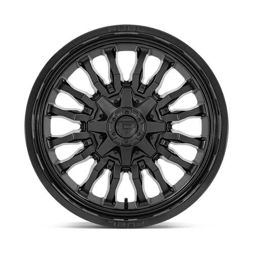 Fuel Offroad D796 ARC Matte Black W/ Gloss Black Lip 20x9 +1 8x165.1mm 125.1mm - Wheelwiz