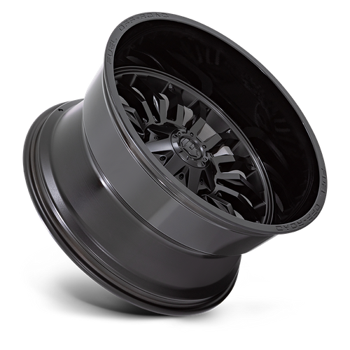 Fuel Offroad D796 ARC Matte Black W/ Gloss Black Lip 22x12 -44 5x114.3|5x127mm 78.1mm - Wheelwiz