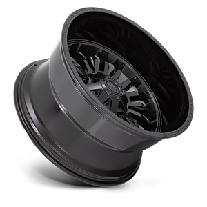 Fuel Offroad D796 ARC Matte Black W/ Gloss Black Lip 22x12 -44 8x165.1mm 125.1mm - Wheelwiz