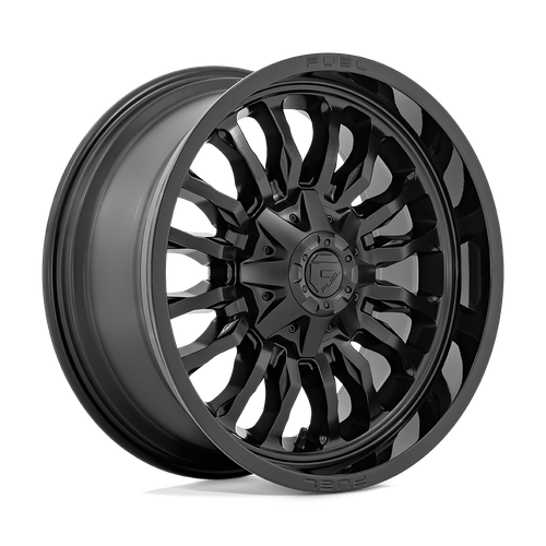 Fuel Offroad D796 ARC Matte Black W/ Gloss Black Lip 20x9 +1 8x165.1mm 125.1mm - Wheelwiz