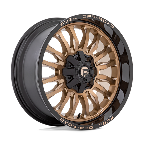 Fuel Offroad D797 ARC Platinum Bronze W/ Black Lip 20x10 -18 8x165.1mm 125.1mm