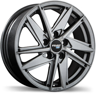 Fast Wheels EV01 Titanium 19x8.5 +40 5x114.3mm 67.1mm