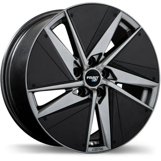 Fast Wheels EV01(+) Titanium 20x8.5 +40 5x114.3mm 67.1mm