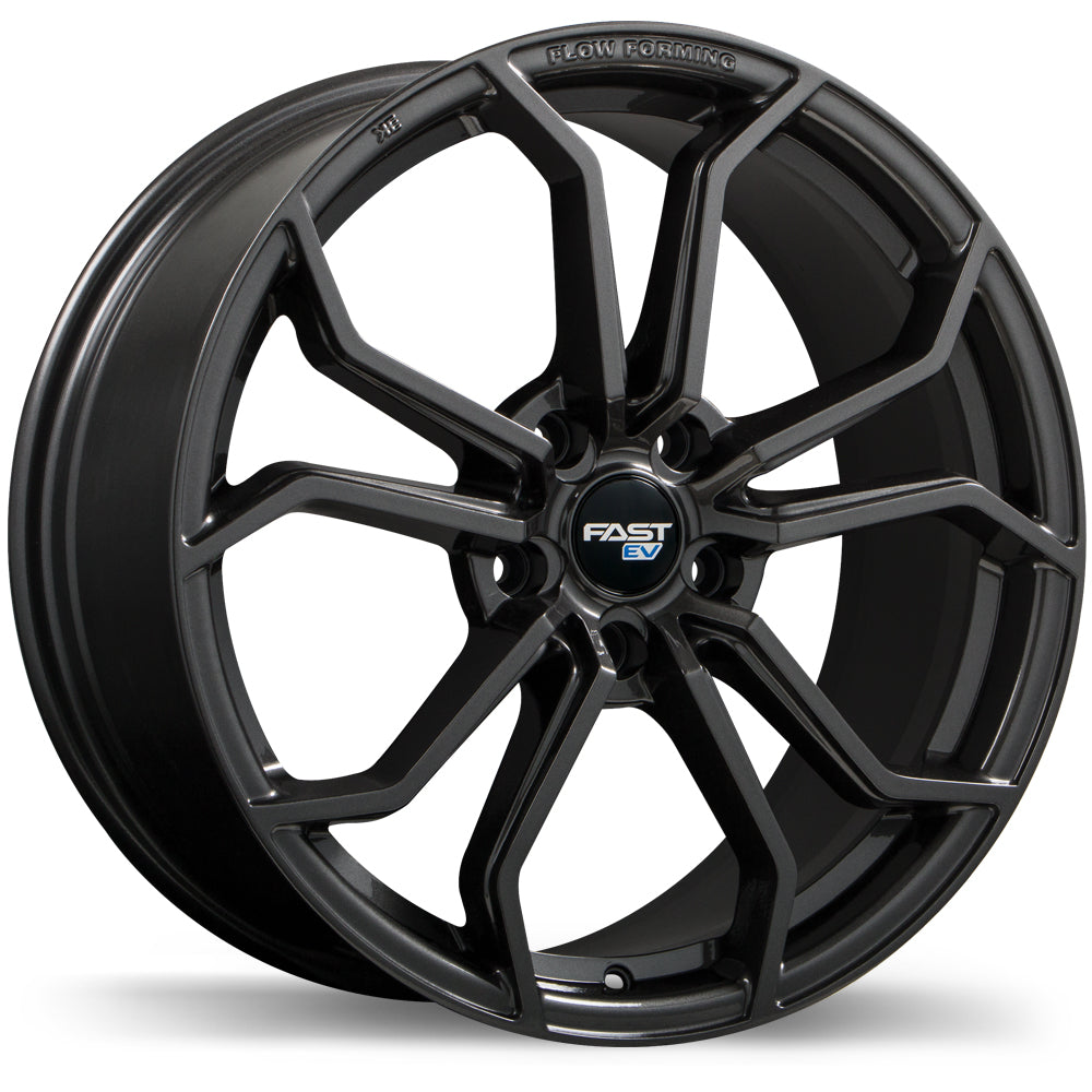 Fast Wheels EV03 Gloss Gunmetal 18x8 +40 5x114.3mm 70.6mm - Wheelwiz