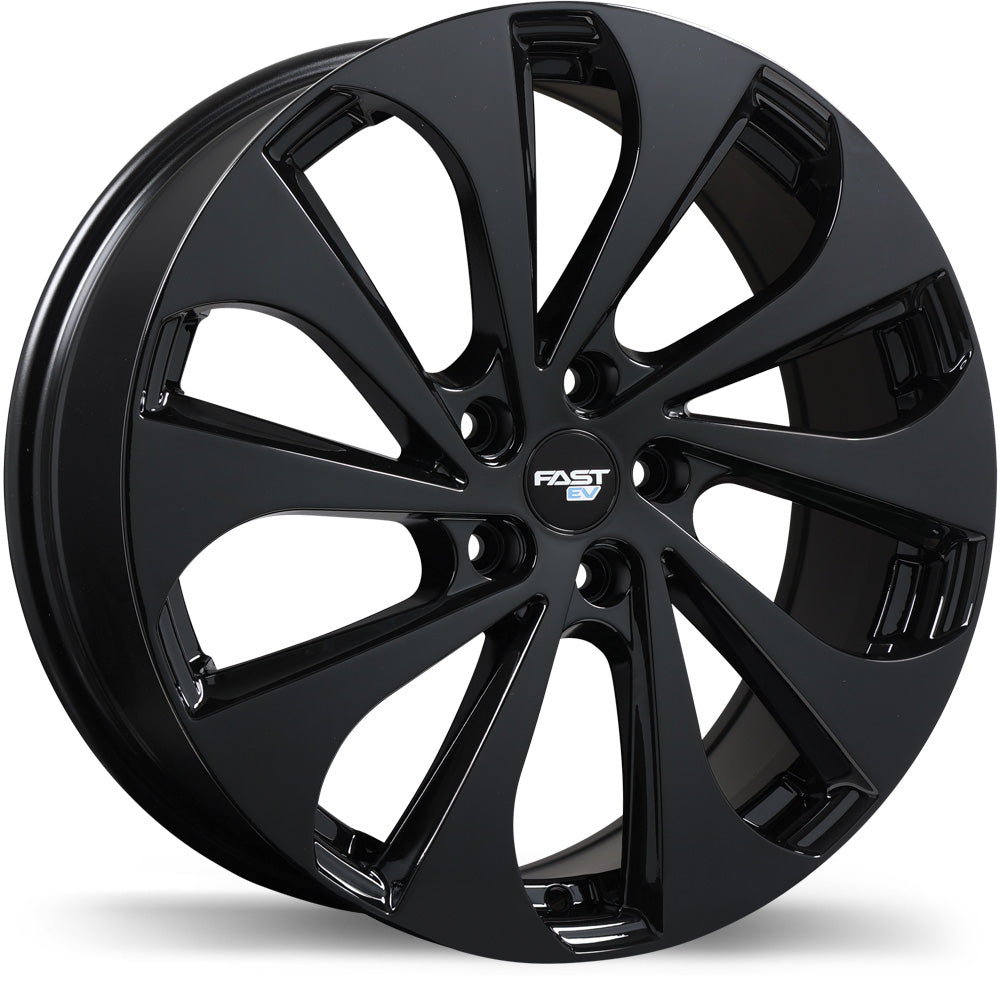 Fast Wheels EV05 Gloss Black 19x8.5 +40 5x114.3mm 67.1mm - Wheelwiz