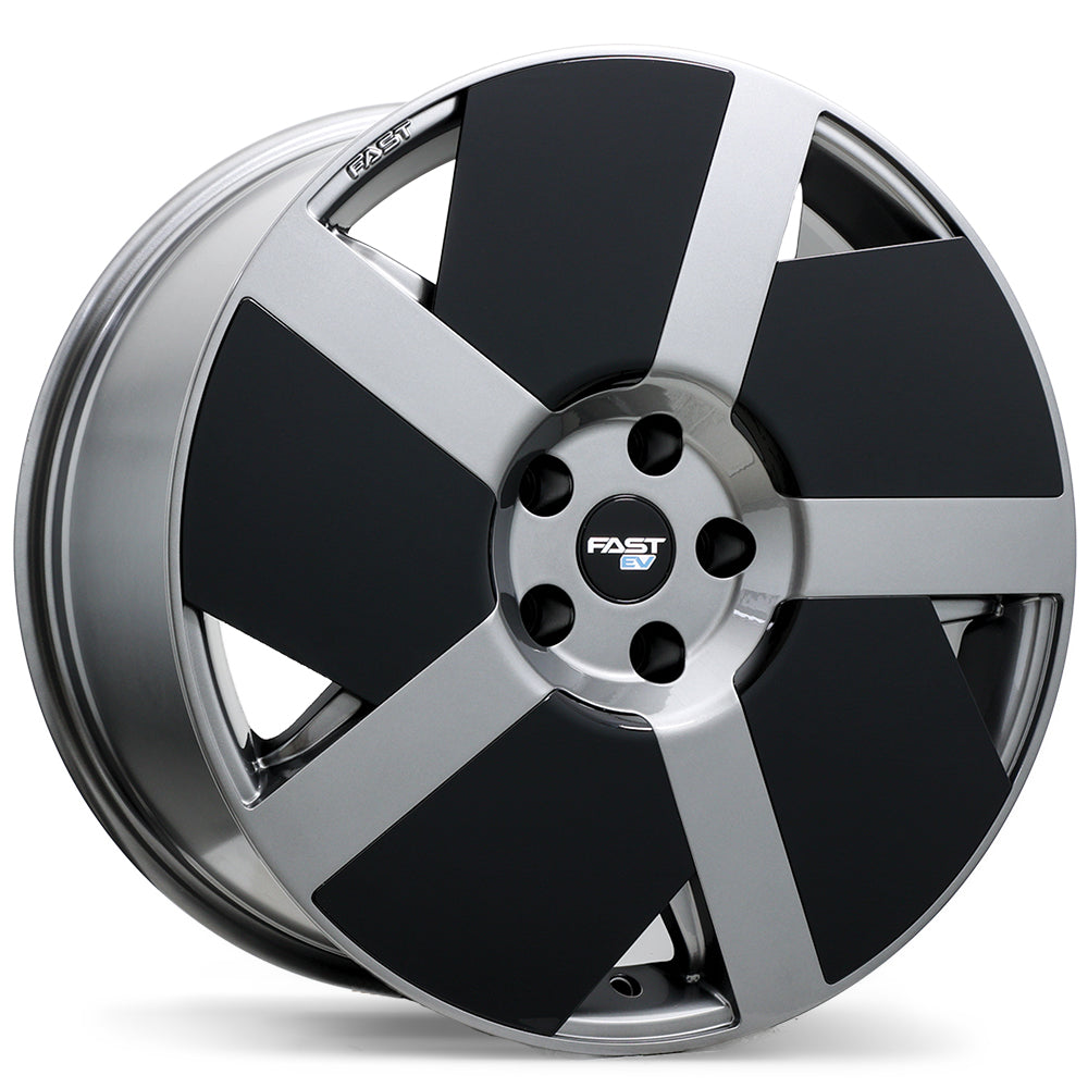 Fast Wheels EV06 Gloss Grey 19x8 +50 5x130mm 71.6mm - Wheelwiz