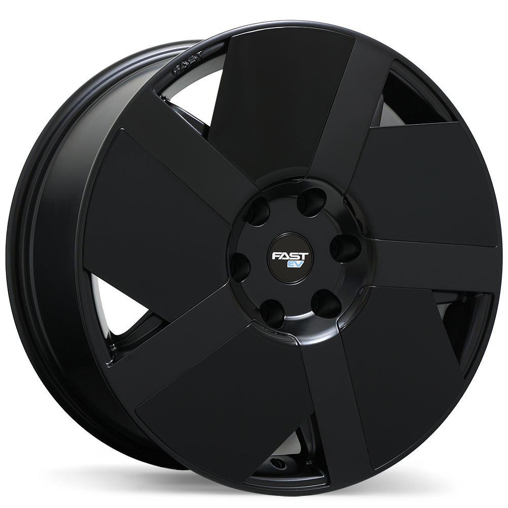 Fast Wheels EV06 Satin Black 19x8.5 +47 6x120mm 67.1mm - Wheelwiz