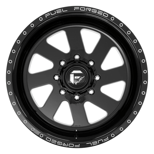 Fuel Forged FF002 Black 22x10 -25 Custom 999mm - Wheelwiz