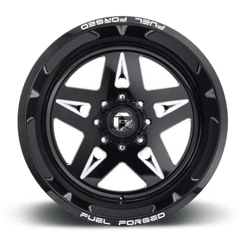 Fuel Forged FF021 Black 22x12 -40 Custom 999mm - Wheelwiz