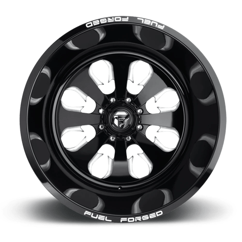 Fuel Forged FF024 Black 20x12 -40 Custom 999mm - Wheelwiz