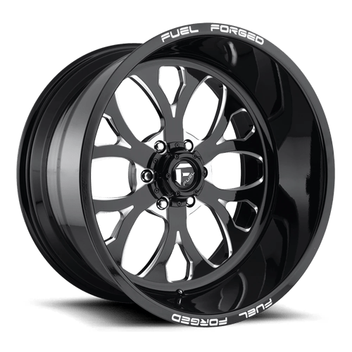 Fuel Forged FF058 Black 22x14 -72 Custom 999mm - Wheelwiz