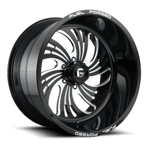Fuel Forged FF070 Black 24x14 -73 Custom 999mm - Wheelwiz