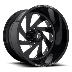 Fuel Forged FF072 Black 20x10 -25 Custom 999mm - Wheelwiz