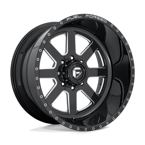 Fuel Forged FF009 Black 22x10 -25 Custom 999mm - Wheelwiz