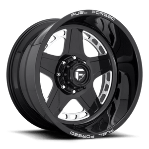 Fuel Forged FF096 Black 20x10 -25 Custom 999mm - Wheelwiz